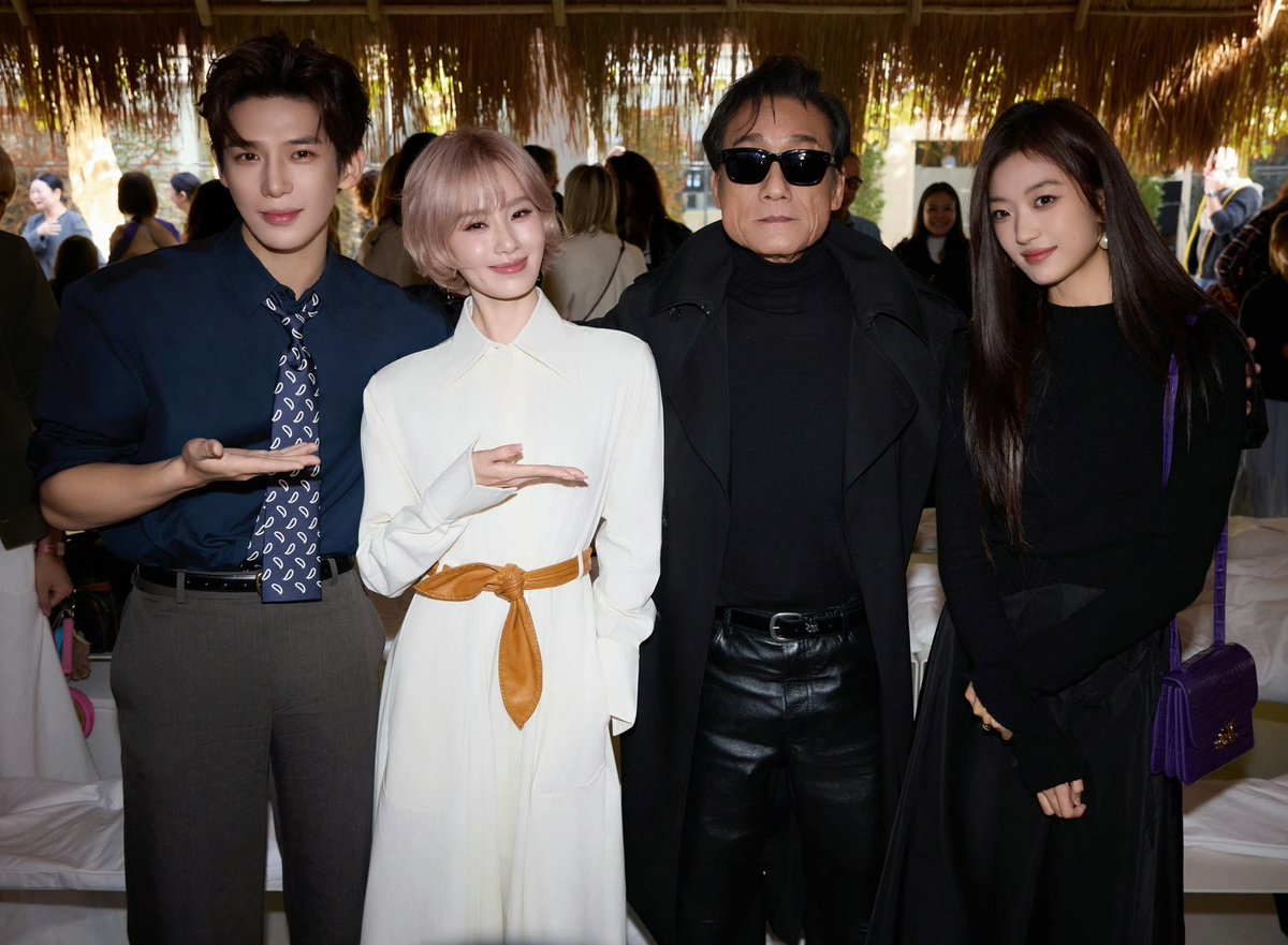 gleambuss's tweet photo. 261005 Wang Anyu weibo update 📸

“Discover the unique fashion narrative of the Celine Ete 2027 show”

#WangAnyu #王安宇 
#Celine #CelinEte2027 https://t.co/oWo7ZkrX9M
