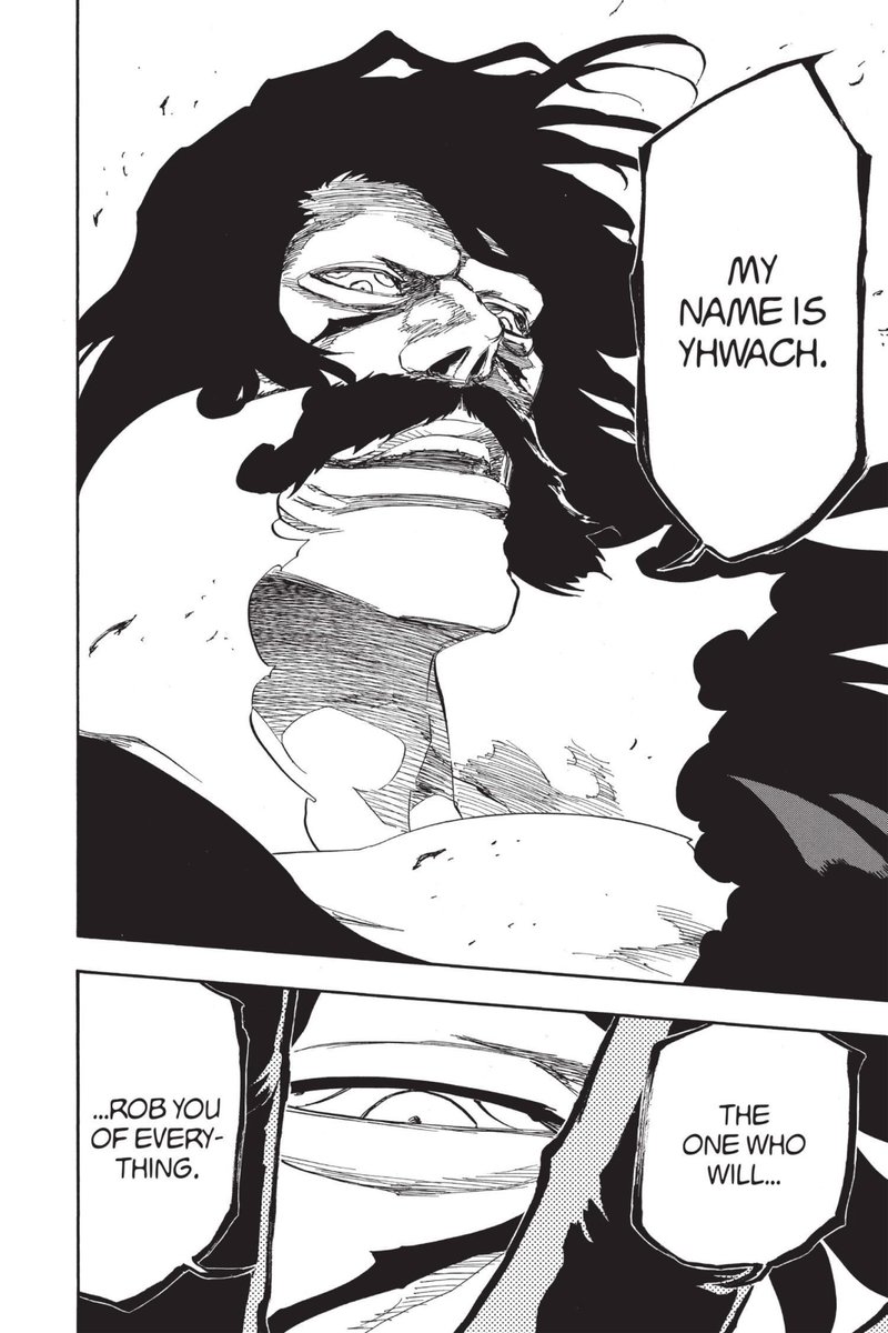 4thelust's tweet photo. You have to treat his visual design, ability mechanics, poetry and sparse dialogue as psychology because Kubo rarely sits Yhwach down for conventional introspection. His refusal to introspect is itself the point. https://t.co/C3yHtoNXIp