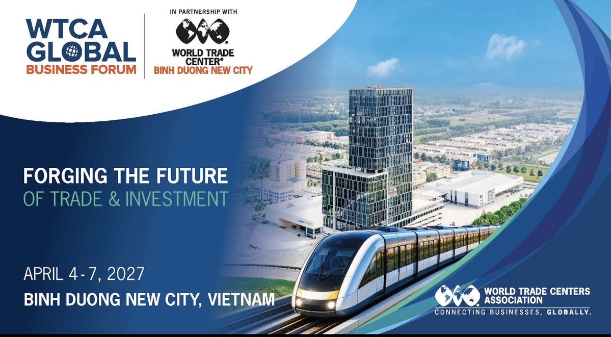 WTCMANILA's tweet photo. 🌏 WTCMM BUSINESS CLUB GOES GLOBAL! 🇻🇳
Ready to explore new markets, forge valuable partnerships, and discover the latest business trends?
Join us and let’s take business beyond borders! 🌏🤝
#WTCMM #EndlessPossibilities #WTCClub #GlobalBusinessForum #BinhDuongNewCity https://t.co/jsjHde7NFc
