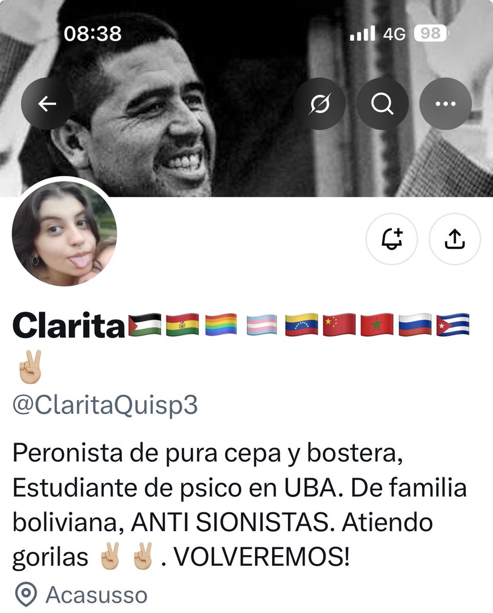 laricchiahugo's tweet photo. La acumulación de discapacidades de Clarita debería ser tema de estudio. https://t.co/wPyOXxquOo