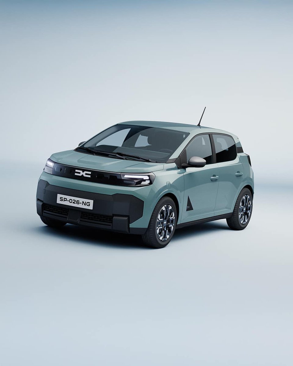 AUTOSAE's tweet photo. 𝙉𝙪𝙚𝙫𝙤 𝙎𝙋𝙍𝙄𝙉𝙂 ⚡

Destaca con su estilo moderno, robusto y dinámico. 🌁Hecho para la ciudad, pero no exclusivamente, este coche urbano eléctrico irradia elegancia.

☑️ Compacto y ágil
☑️ Embellecedores 16'' bitono
☑️ Nuevo color Agabe
☑️ Firma luminosa LED

#DaciaSpring https://t.co/sI4hg6ufX8