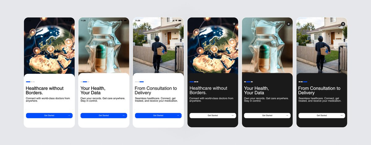 uxwithdayo's tweet photo. Came across my very first app design for @epochTeleHealth. it never went live, but it was a great learning experience.

How did I do? 

Constructive feedback is welcome. 

#ProductDesign #designer #BuildInPublic https://t.co/sKW7H3SkYr