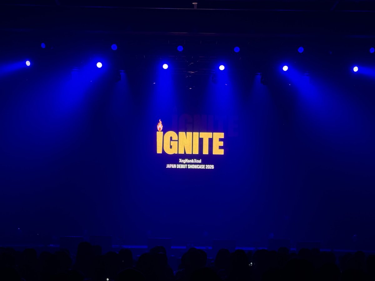 yanchaou's tweet photo. 『XngHan&amp;Xoul JAPAN DEBUT SHOWCASE 2026 -IGNITE-』 終了‼️

ライブ演出を担当させていただきました。

このスタートを一緒に迎えてくれたMateの皆さん、ありがとうございました✨
#XngHan_Xoul https://t.co/BK2ebg02c2
