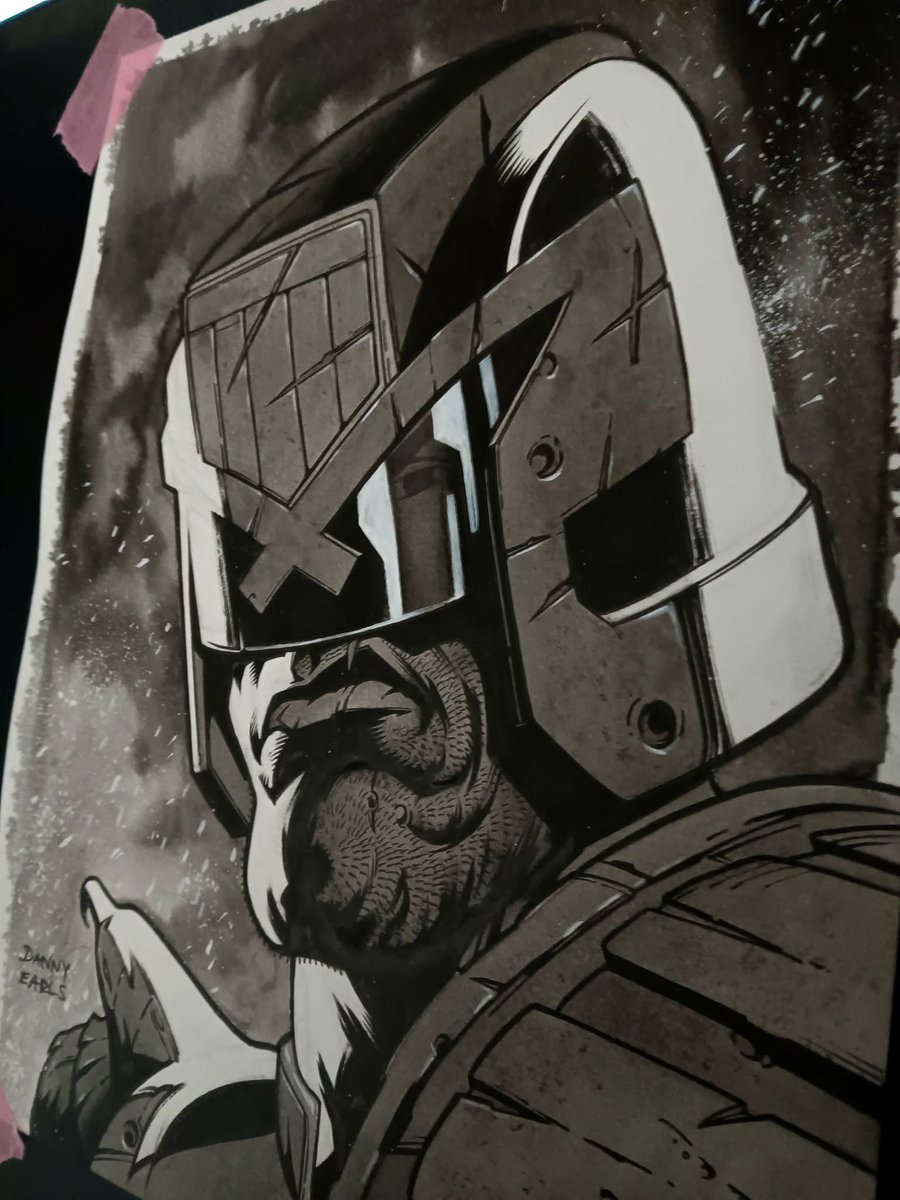 dannyearls16's tweet photo. I AM THE LAW!!!
Always loved Judge Dredd as character. So many incredible artists have worked on him over the years - Would love a chance to draw him one day!
#judgedredd
#2000adcomics https://t.co/2fQjqNLxK4