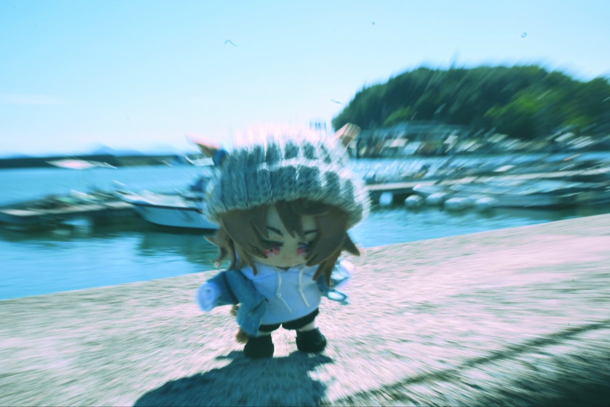 akubi_nin's tweet photo. 昨日のナカヤマ見てもらえて嬉しい〜🫶いいねもたくさんありがとうございました💕ニット帽は妹に作ってもらいました！それではここで戦闘をしかけてくる（？）ナカヤマさん見てもらいましょう

　　 ウマ娘のナカヤマフェスタが
　　 しょうぶをしかけてきた！
　　 \ヒリつく時間のはじまりだ/ https://t.co/YhY0ykohRA