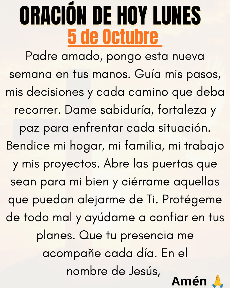 mioraciondehoy's tweet photo. Feliz Lunes para todos. 🙏❤️ https://t.co/gSzgJFEYEQ