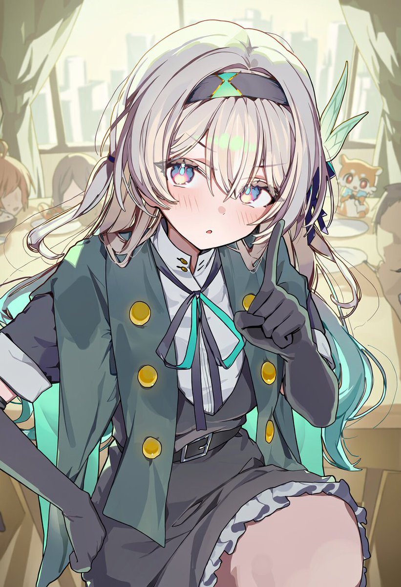 ZiYing12494's tweet photo. （对宝宝们说一些劝诫的话的老婆.exe）
#师姐の日常 #流萤 https://t.co/BZiNmP9MA6