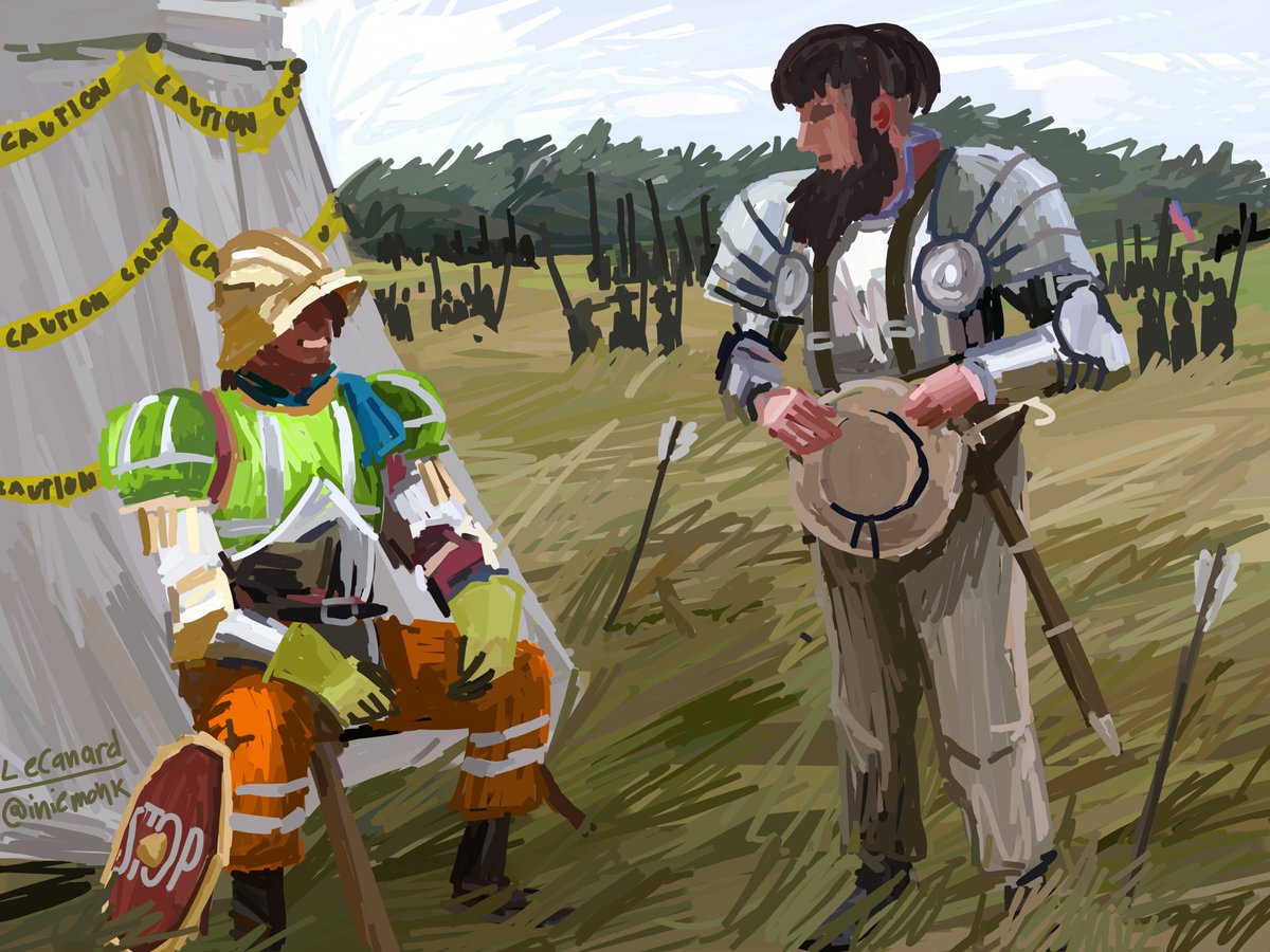 iniemohk's tweet photo. The surrender of The Count of Lancaster to High Foreman Conne Struckshonne of the most Serene Republic of Detroit after a failed invasion. It is notable that several high ranking Amish nobles were captured at the battle of Dearborn Heights

Anon Comm https://t.co/NXMcodGUDL