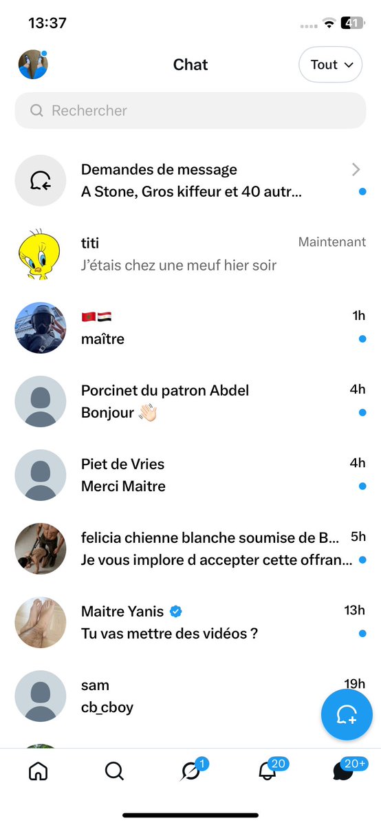 PatronAbdel91's tweet photo. 1 soirée d’absence et j’ai peut être 80 messages auxquels je dois répondre c’est parti https://t.co/cfaq3X30gY