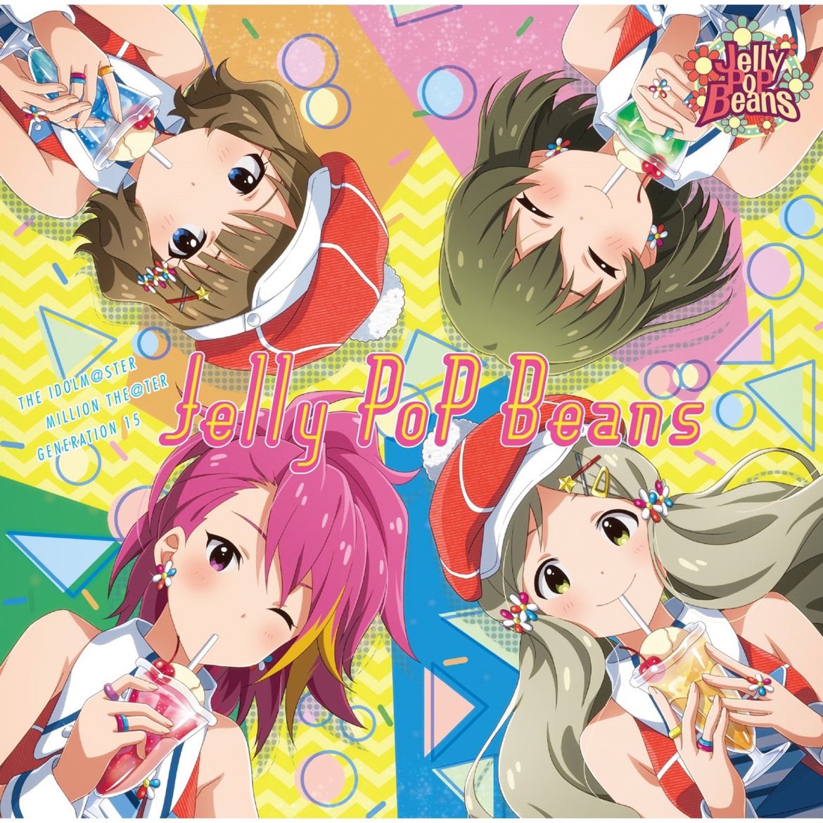 ej_un0's tweet photo. #Nowplaying 月曜日のクリームソーダ - Jelly PoP Beans, ロコ (CV.中村温姫), 舞浜 歩 (CV.戸田めぐみ), 永吉 昴 (CV.斉藤佑圭) &amp; 周防桃子 (CV.渡部恵子) (THE IDOLM@STER MILLION THE@TER GENERATION 15 Jelly PoP Beans - Single) https://t.co/Dw6zTfoQ7A