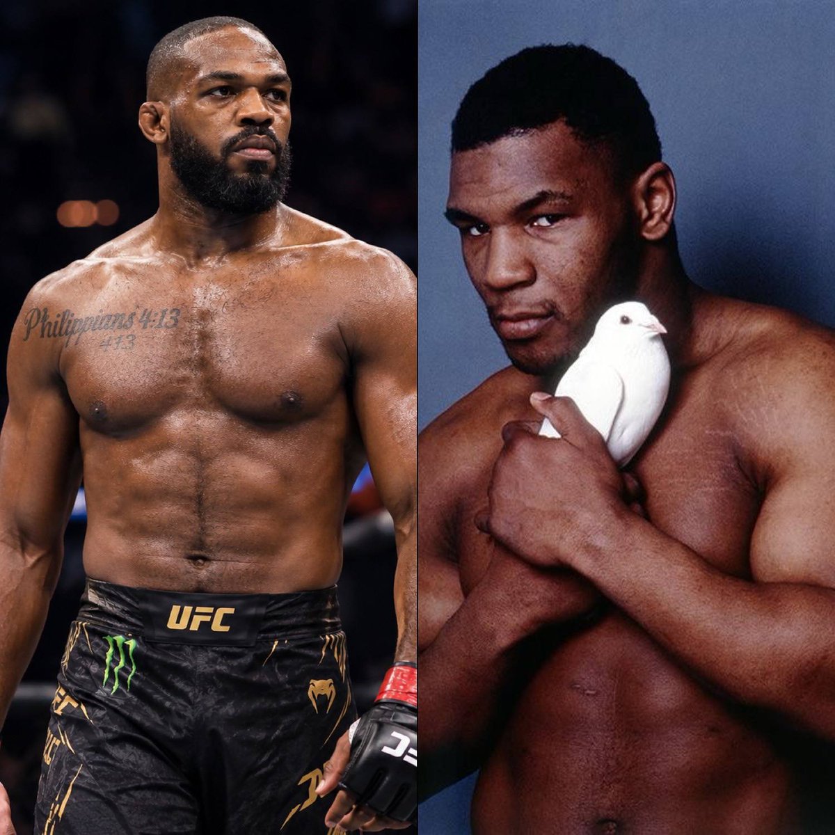 combatsporrt's tweet photo. Both in their prime, locked in one room.

Who walks out? https://t.co/YdjoJejGEO