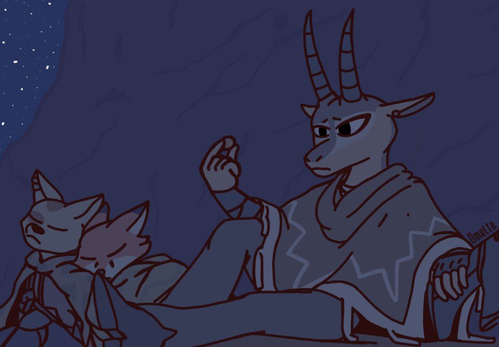 OmeltaBeast's tweet photo. Hey y’all! Here’s Laikatober 26 Day 5: Pebble
Featuring Meridia by @Jayfeather31

#furry #furryart #art #fanart #anthro #laikaagedthroughblood #brainwashgang #laikatober2026 https://t.co/KZ1MuvhICV