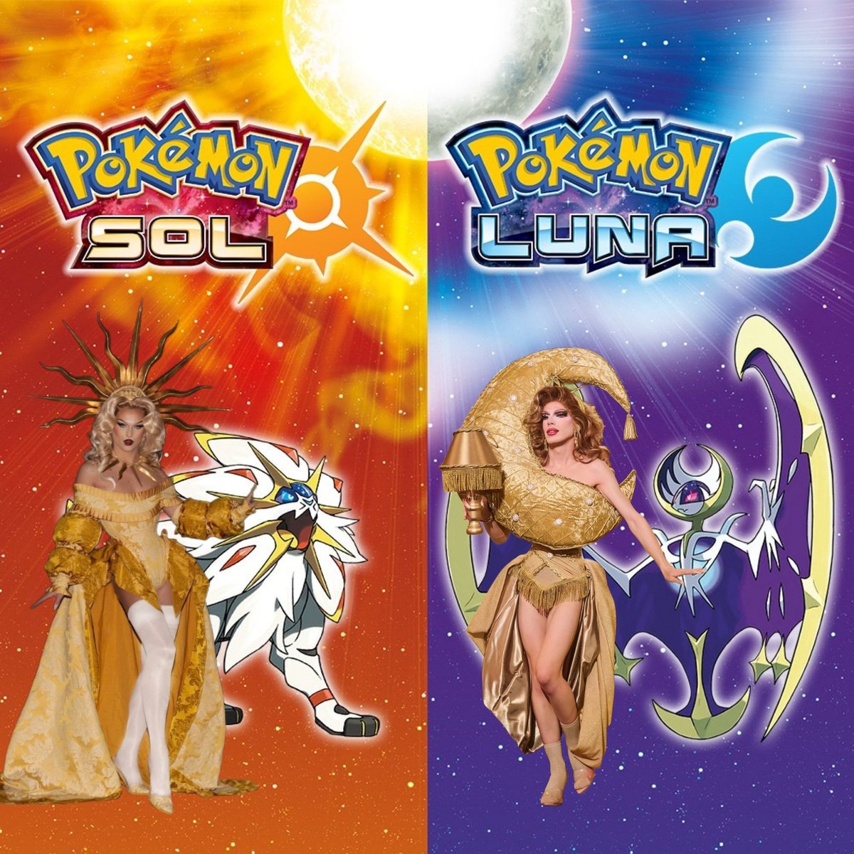 MrFaith91's tweet photo. Nuevos remakes de Pokémon... ☀️🌙

@itsagittaria 🌞 ✨ @Joan_Chvlr ✨🌛

#DragRaceEs https://t.co/zdwLwsIoOe
