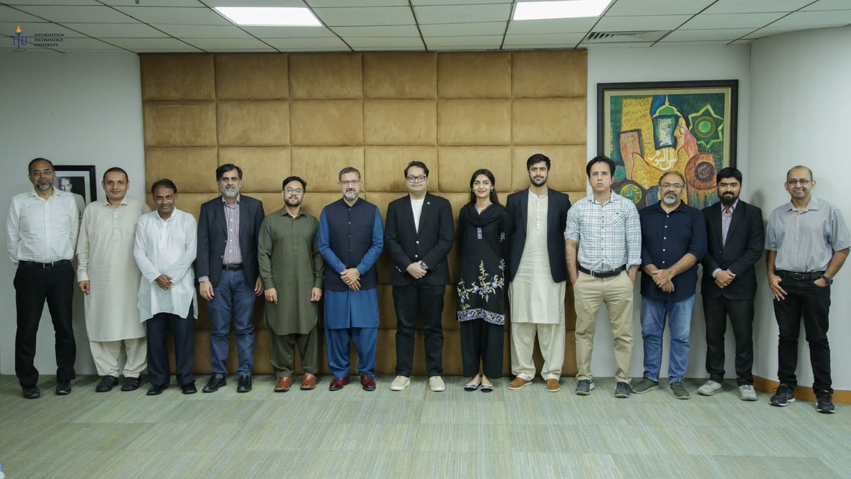 ITUPunjab's tweet photo. Building on the recent MoU, a delegation from the Office of AI, Government of Punjab visited ITU and met VC Prof. Dr. Adnan Noor Mian for AI-driven projects in agriculture &amp; public-sector solutions to turn research into real impact for Punjab. Punjab’s AI Vision 2029! https://t.co/MFYc5CuR7p