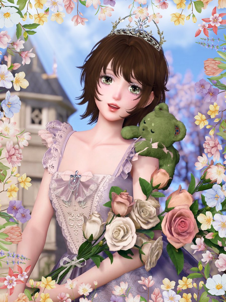 mydressupnikki's tweet photo. Oh come on Eugene! 🦎💜🐴 Rapunzel cosplay ✨

I took these on the lovely @starhalimede island! 💜

✨ Infinity Nikki ✨ https://t.co/UWTYU26kwW