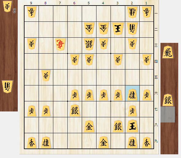 F_Masaki97's tweet photo. "カルサバ"
(19851115_大山_神谷)
爽やかな大山将棋
図4 △4四角は▲3四桂△4一金▲1五歩△同歩▲1二歩△同香▲3五銀△3三角▲3七桂で振り飛車良し https://t.co/eBFoKZSi4w