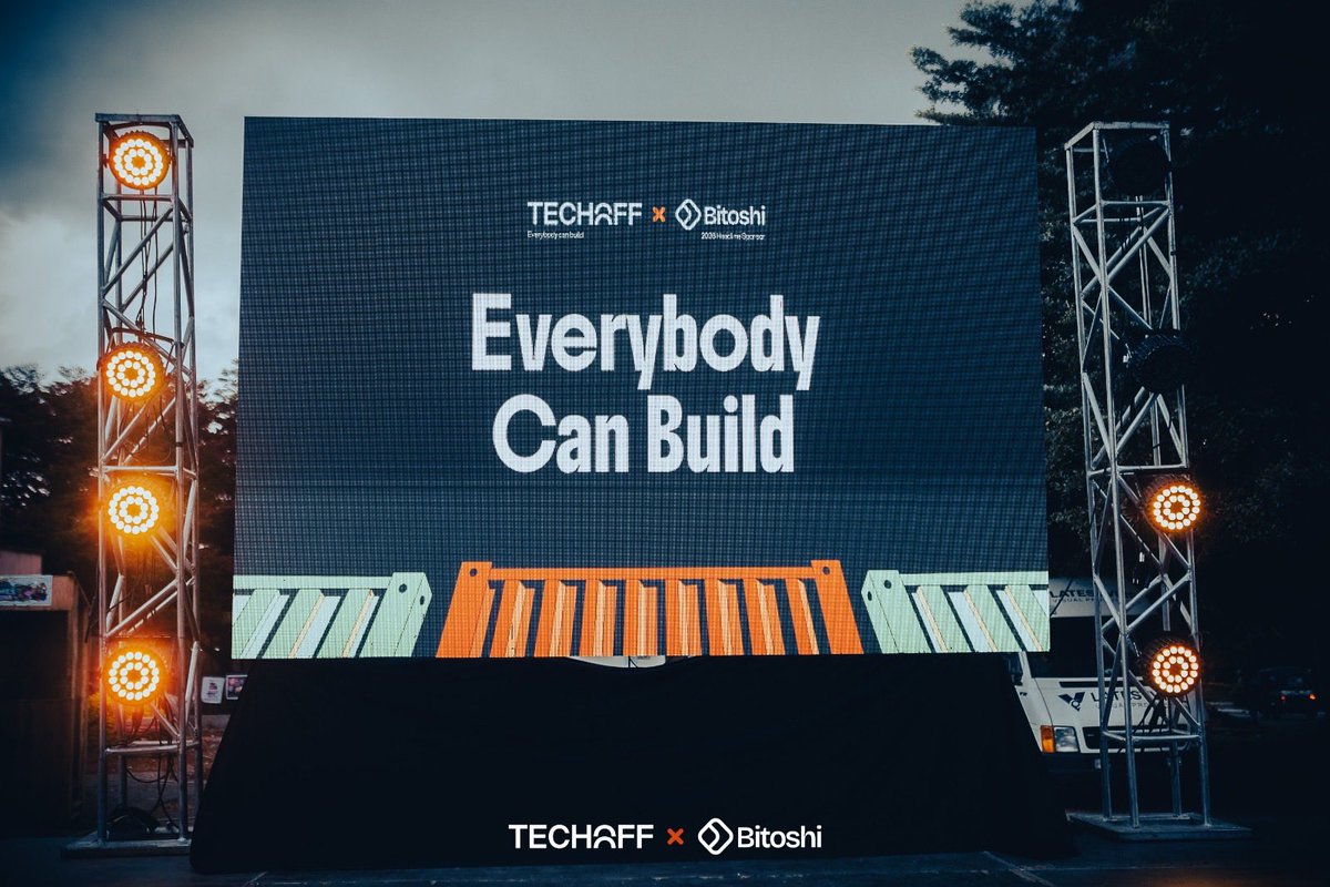 techoffhack's tweet photo. We had a full day at Ibadan! 🧡

From the campus tour to meeting the builders, playing games, sharing ideas, and finally watching their stories come to life on the big screen, there was a lot packed into one day.

And yes, we captured some of it. 👀

Here are a few moments from the Ibadan Builders’ Premiere.

#TechOff2026 #EverybodyCanBuild #BuildWithTechOff #Bitoshi