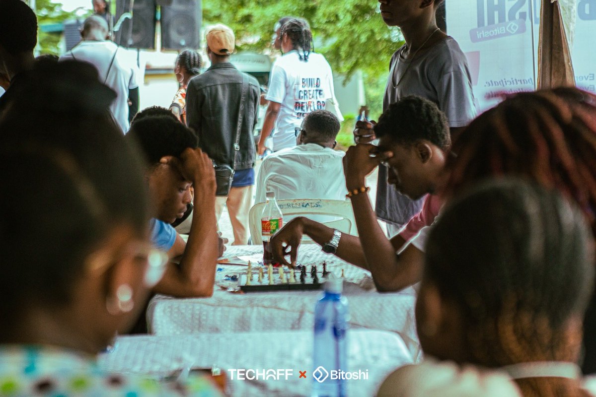 techoffhack's tweet photo. We had a full day at Ibadan! 🧡

From the campus tour to meeting the builders, playing games, sharing ideas, and finally watching their stories come to life on the big screen, there was a lot packed into one day.

And yes, we captured some of it. 👀

Here are a few moments from the Ibadan Builders’ Premiere.

#TechOff2026 #EverybodyCanBuild #BuildWithTechOff #Bitoshi