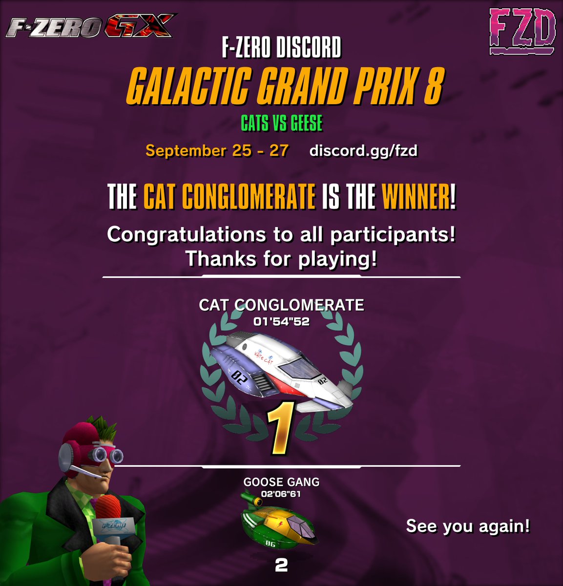 FZD_Official's tweet photo. #FZEROGX #FZERO #GGP8 https://t.co/mEHUg1Fn1u