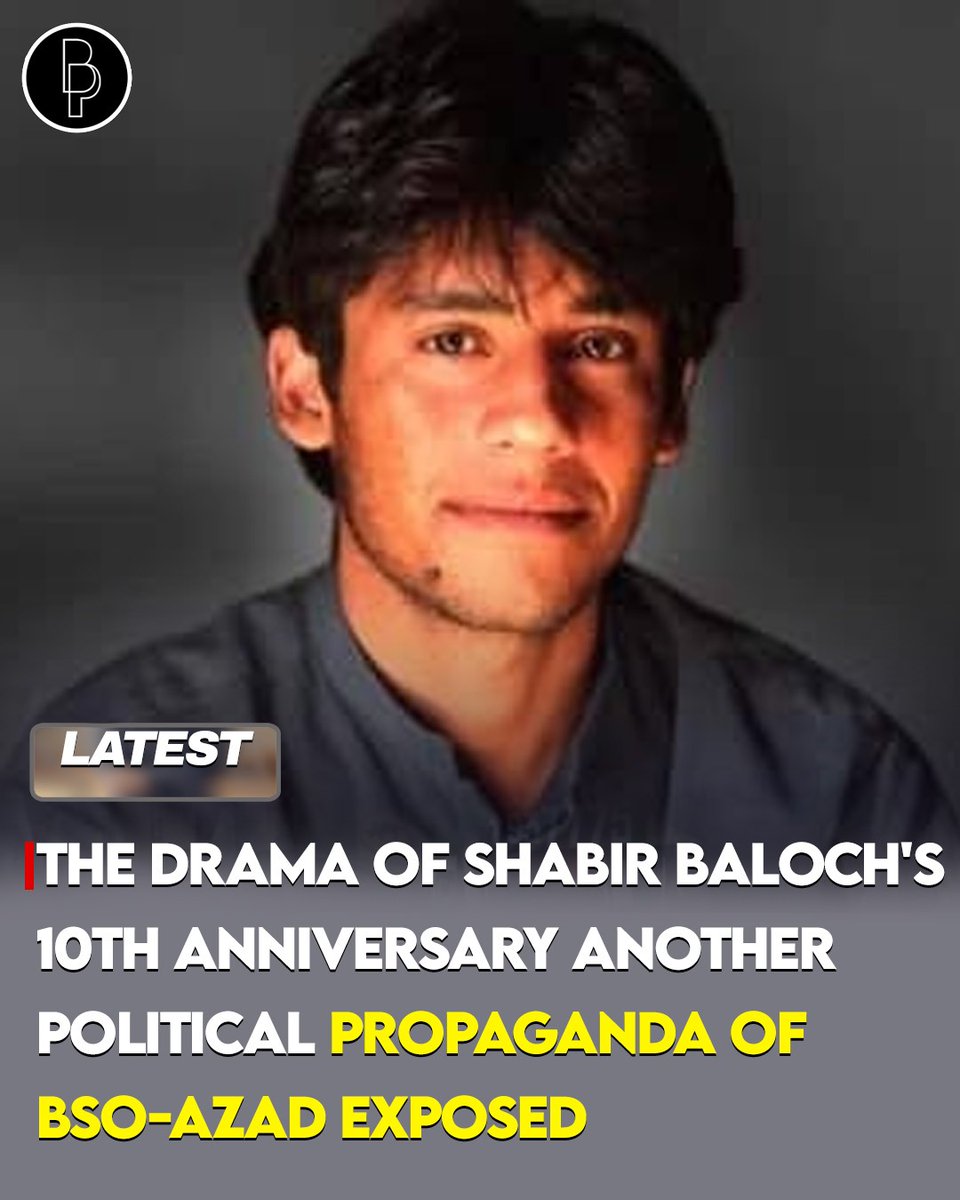 BalochPulse's tweet photo. BSO-Azad’s propaganda drama exposed again! Recycling unverified narratives for 10 years to mislead youth and hide violent proxy failures. Reject anti-state manipulation and support genuine development in Balochistan!
#BSOAzadExposed #RejectPropaganda #BalochistanTruth #PeaceInBalochistan #RejectTerrorism #PakistanZindabad