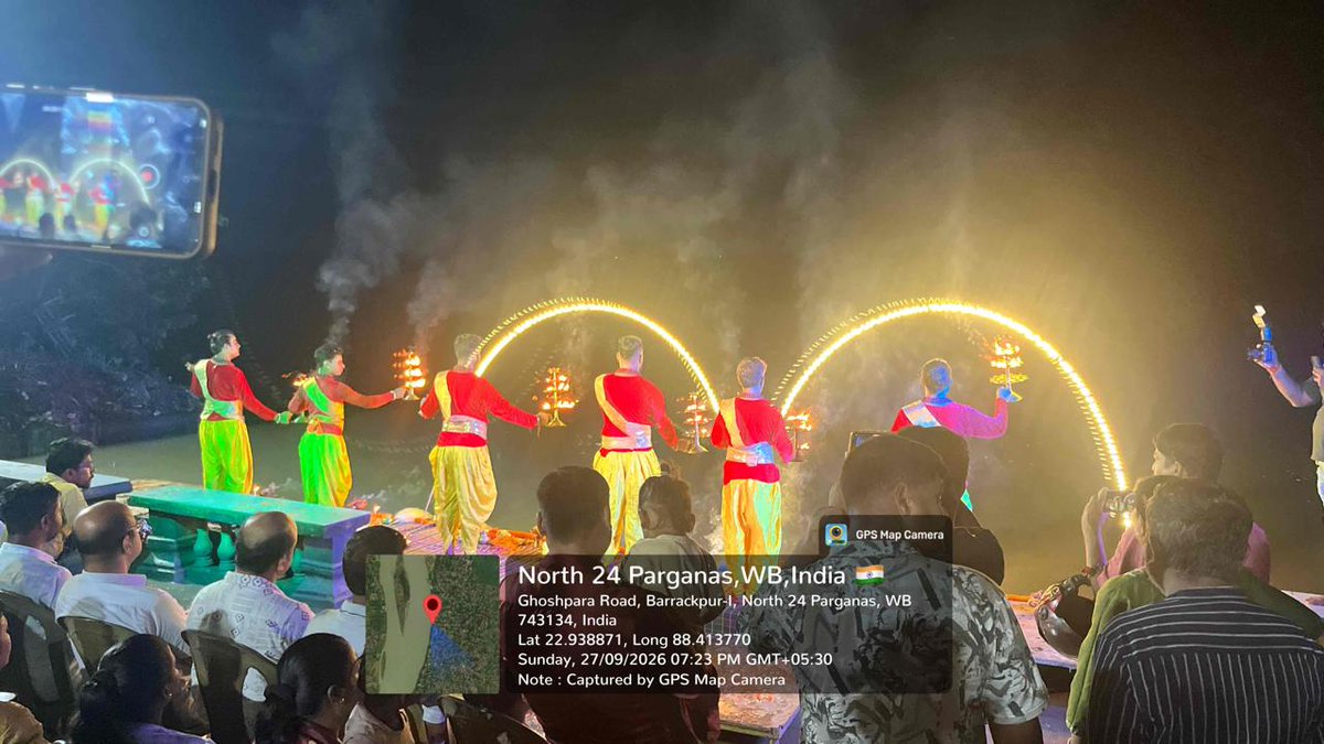 WBSPMGOfficial's tweet photo. World Rivers Day, 2026 in the Ganga River basin districts of West Bengal.
#গঙ্গাপরিষ্কারআমাদেরঅঙ্গীকার #smcgwb #riverpollutionabatement #sewagetreatmentplant #NamamiGange #RiverConservation #SaveRiver #CleanGanga #SaveGanga #SustainableFuture #WorldRiversDay #RiverCleanliness https://t.co/J399fUsWJD