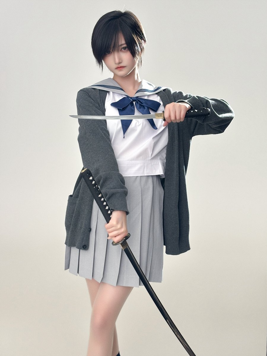 komoshuai's tweet photo. 😼 刃！ https://t.co/45zFroQzJY