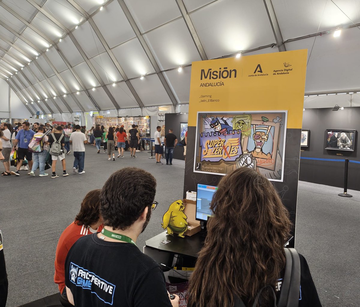 wearedoorman's tweet photo. Comic-Con Málaga 2026

We’re blown away by how many of you played our demo! Thank you all for the amazing time and feedback.

Now, back to the cave! We’ll keep rolling to make SuperZeroes the best it can be.

#ComicConMalaga #GameDev #IndieDev #GodotEngine https://t.co/8xlCtyIvTW