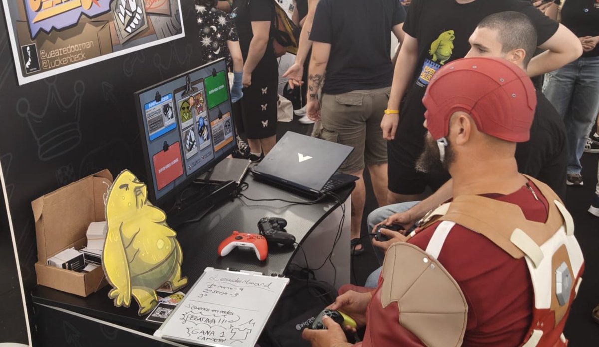 wearedoorman's tweet photo. Comic-Con Málaga 2026

We’re blown away by how many of you played our demo! Thank you all for the amazing time and feedback.

Now, back to the cave! We’ll keep rolling to make SuperZeroes the best it can be.

#ComicConMalaga #GameDev #IndieDev #GodotEngine https://t.co/8xlCtyIvTW