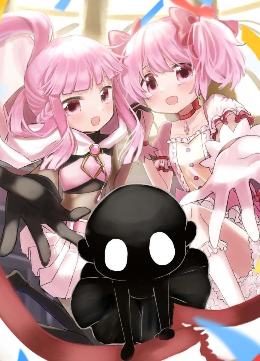 fujiwara_noodle's tweet photo. #まどマギファンアート 
まどドラ開始記念のときの https://t.co/0hWQi5pb3e
