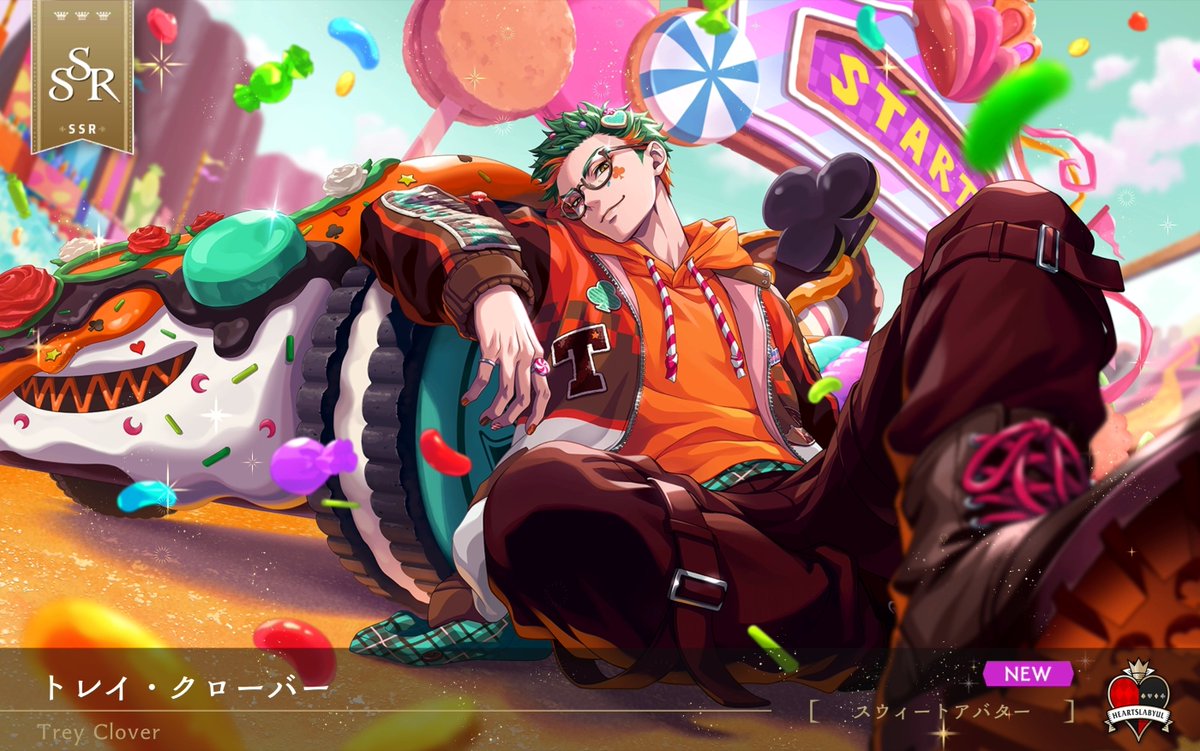 game_irosuiriku's tweet photo. I wasn't expect that I would get Trey's latest SSR but okay😅😅😅🥰🥰🥰
#twstjp #twst https://t.co/hR0jhZzJaY