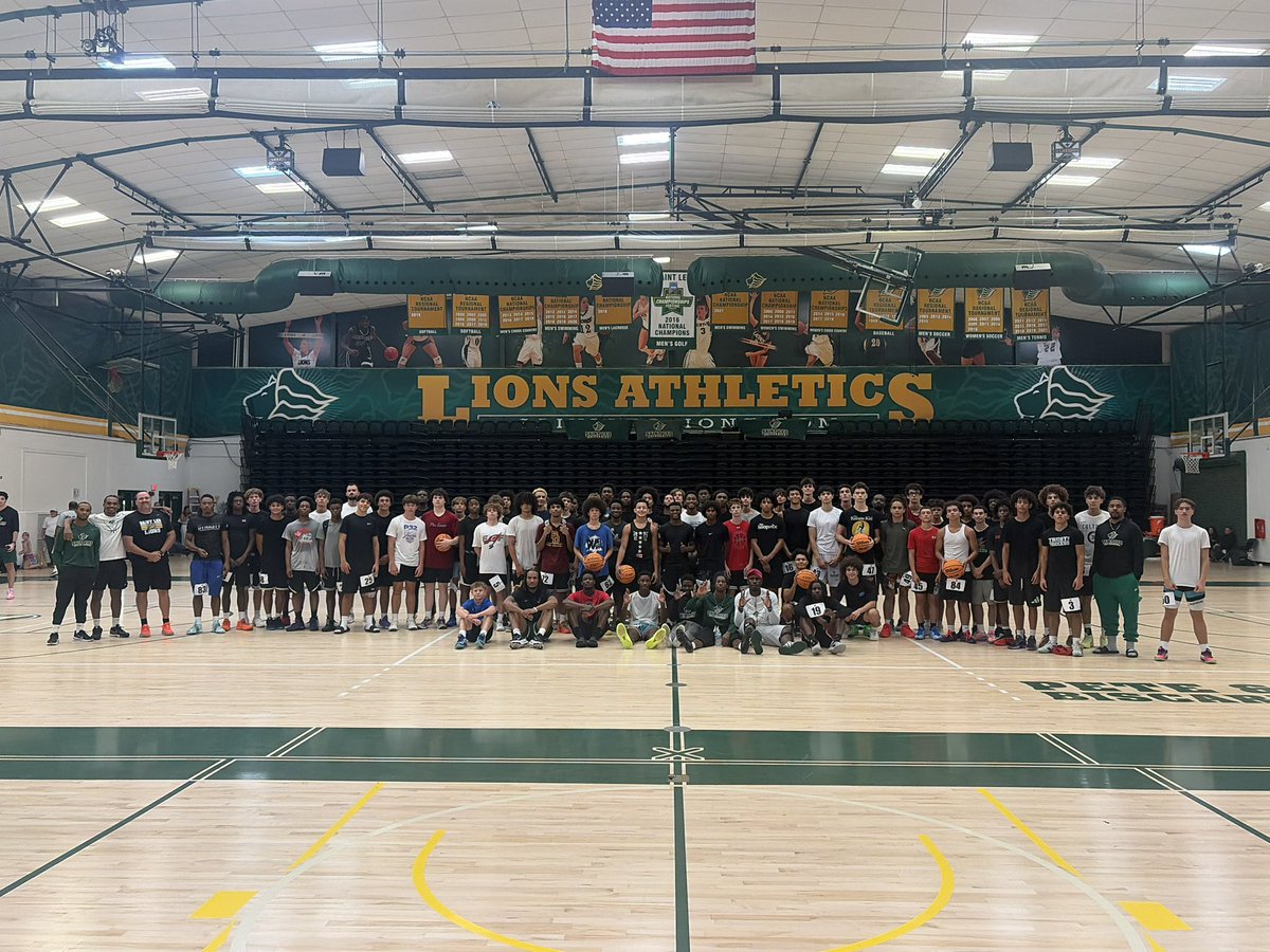 SaintLeoMBB's tweet photo. Fall Elite Camp ✅

Thank you to the 84 campers that were in attendance yesterday 🦁 We wish you all the best of luck on your upcoming 2026/2027 season - GO LIONS 🦁 

#GOLIONS🦁 | #SAINTLEO1PRIDE🦁 https://t.co/eAK0ChiZHr