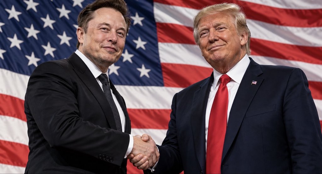 iam_smx's tweet photo. “The more I've gotten to know President Trump, the more I like the guy. Frankly, I love him”

-Elon Musk https://t.co/JbsAlXmsZI