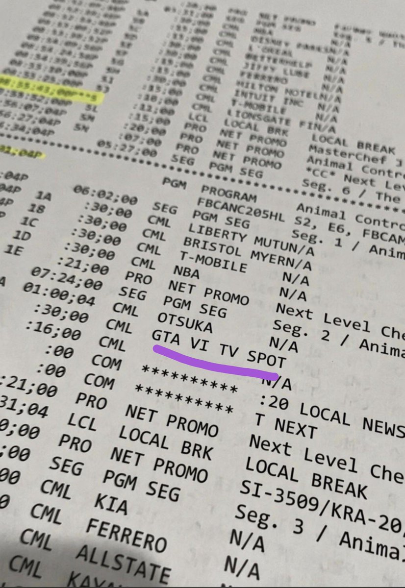 ViceCity_Media's tweet photo. The wait might finally be getting real!!

 GTA VI TV spot spotted!! https://t.co/PbjkfsljxS