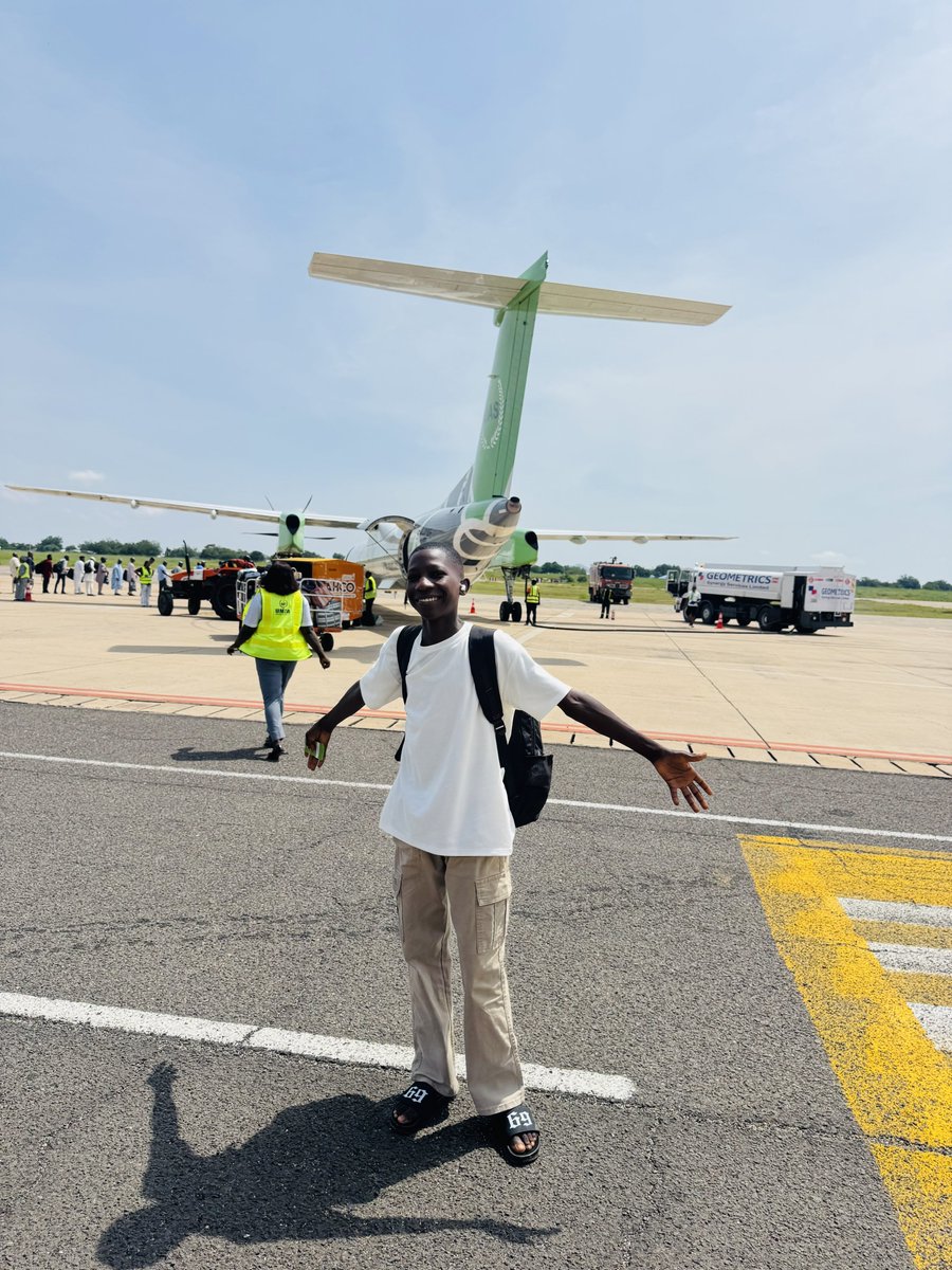 ibrahimvivian51's tweet photo. One day you're just a kid living in an IDP camp, The next, you’re on a flight to Abuja, representing the entire North East in a national tech competition standing shoulder to shoulder with five other champions from five different zones.
If you’re from North East currently in Abuja and you’re feeling patriotic,😊 you can come support us tomorrow.🥳🎉
#NASENI #FutureMakers