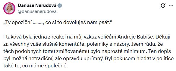 Vihervarpunen1's tweet photo. Mladá pohledná poněkud pozapomíná, že když jí jedna paní slušně napsala, že volí ANO a nehodlá to měnit, ona ji označila za trolla. Děkuje tedy i za tento slušný komentář, nebo děkuje jen za komentáře, které jí slibují podporu? Jestli chce dostávat převážně slušné komentáře, měla by se sama chovat slušně i k těm, které s ní nesouhlasí. Ale to je pro starou mysliveckou nejspíš vyšší dívčí.