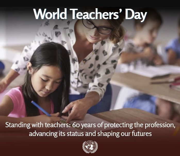 PVAenglish's tweet photo. Strengthening education starts with strengthening the teaching profession.
This #WorldTeachersDay, #PVA joins #UNESCO’s call for renewed action to strengthen the status and support of the world’s 107 million teachers.
Thank you to all educators around the world for their unwavering dedication to future generations.