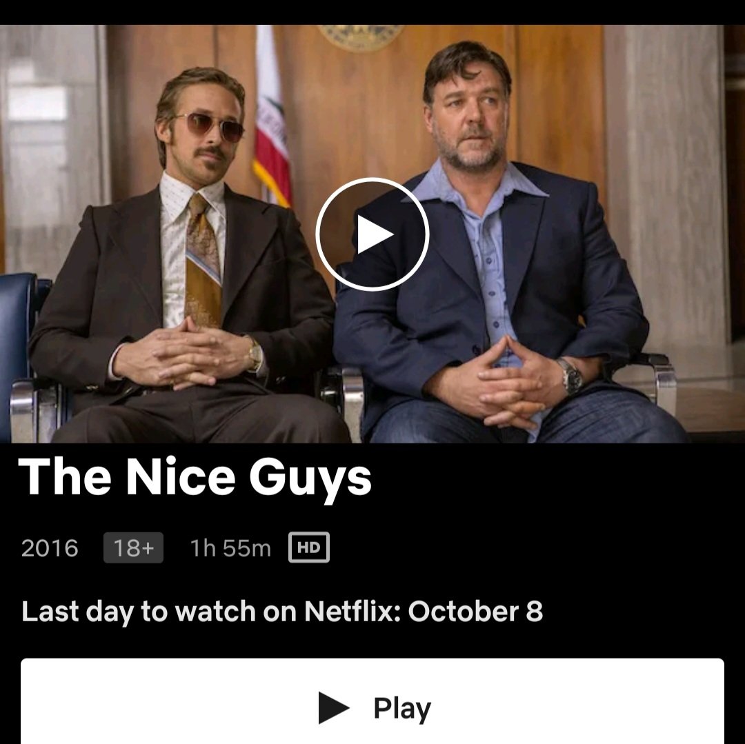 westlyputra's tweet photo. #NowWatching | "The Nice Guys" | 2016 | Netflix https://t.co/hn2F1RViGc
