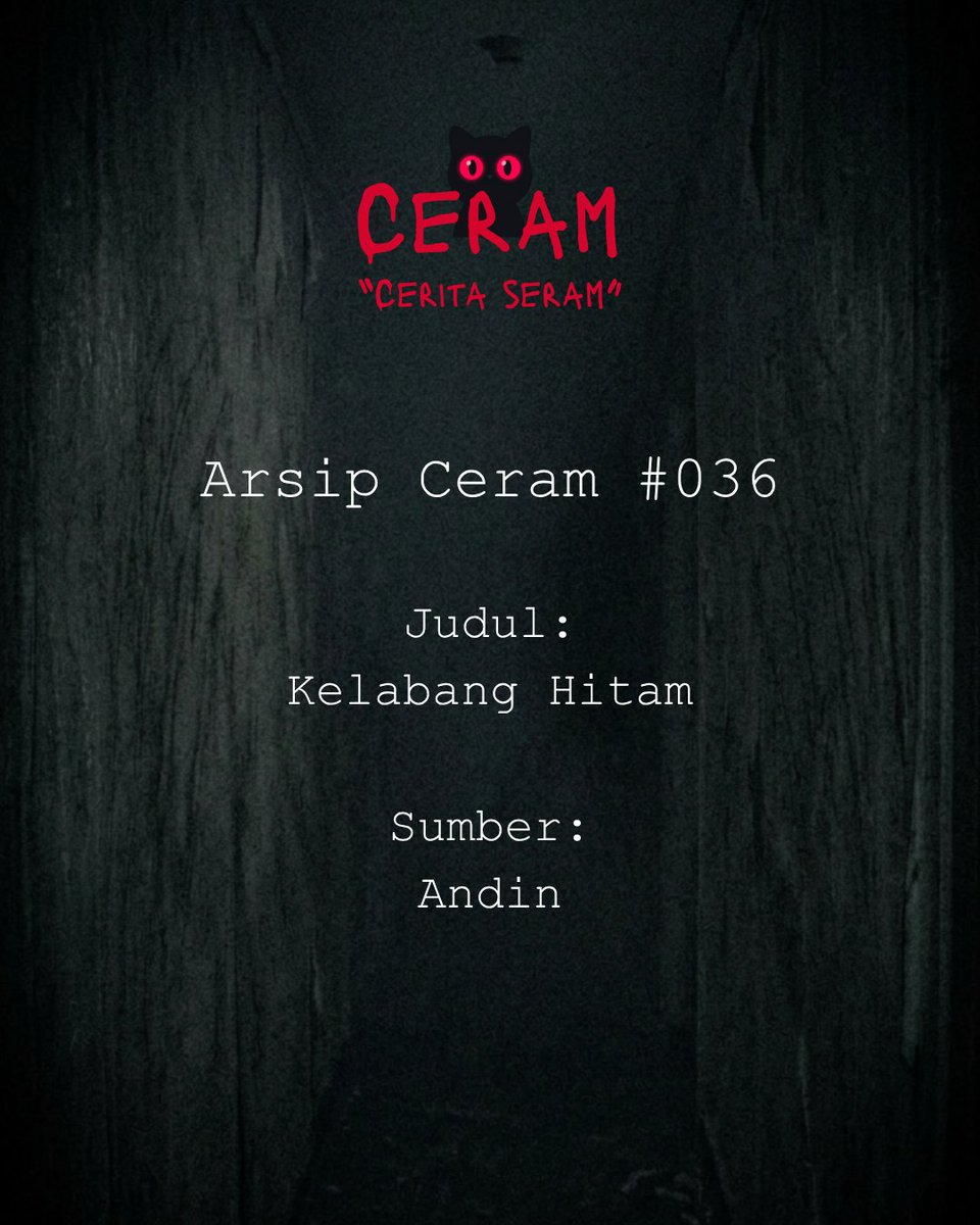 ceram_id's tweet photo. Arsip Ceram #036
"Kelabang Hitam"

Cerita dari keluarga yang di teror kelabang hitam.

@IDN_Horor @bacahorror @SudutTakKasat @ceritaht 
#arsipceram #ceram #horror #misteri #suduttakkasat https://t.co/X7ArkLlH02