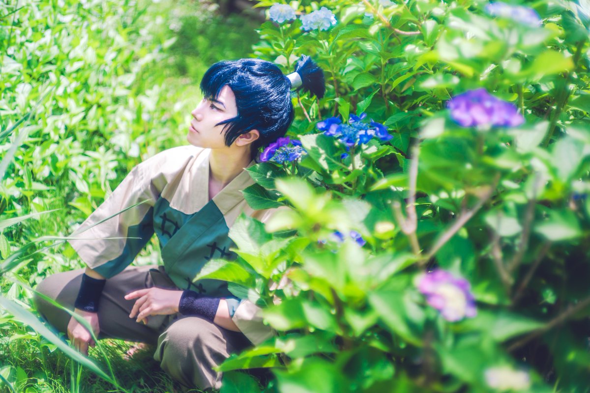 kurumi_cs's tweet photo. 【コスプレ/cosplay】
食満留三郎

💚留三郎月間 10/5

🩵💙💜紫陽花

photo by 衣澄さん(@_isumi_ ) https://t.co/bHdhHhZCEx