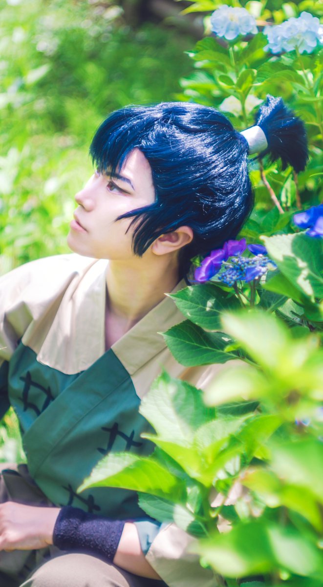 kurumi_cs's tweet photo. 【コスプレ/cosplay】
食満留三郎

💚留三郎月間 10/5

🩵💙💜紫陽花

photo by 衣澄さん(@_isumi_ ) https://t.co/bHdhHhZCEx