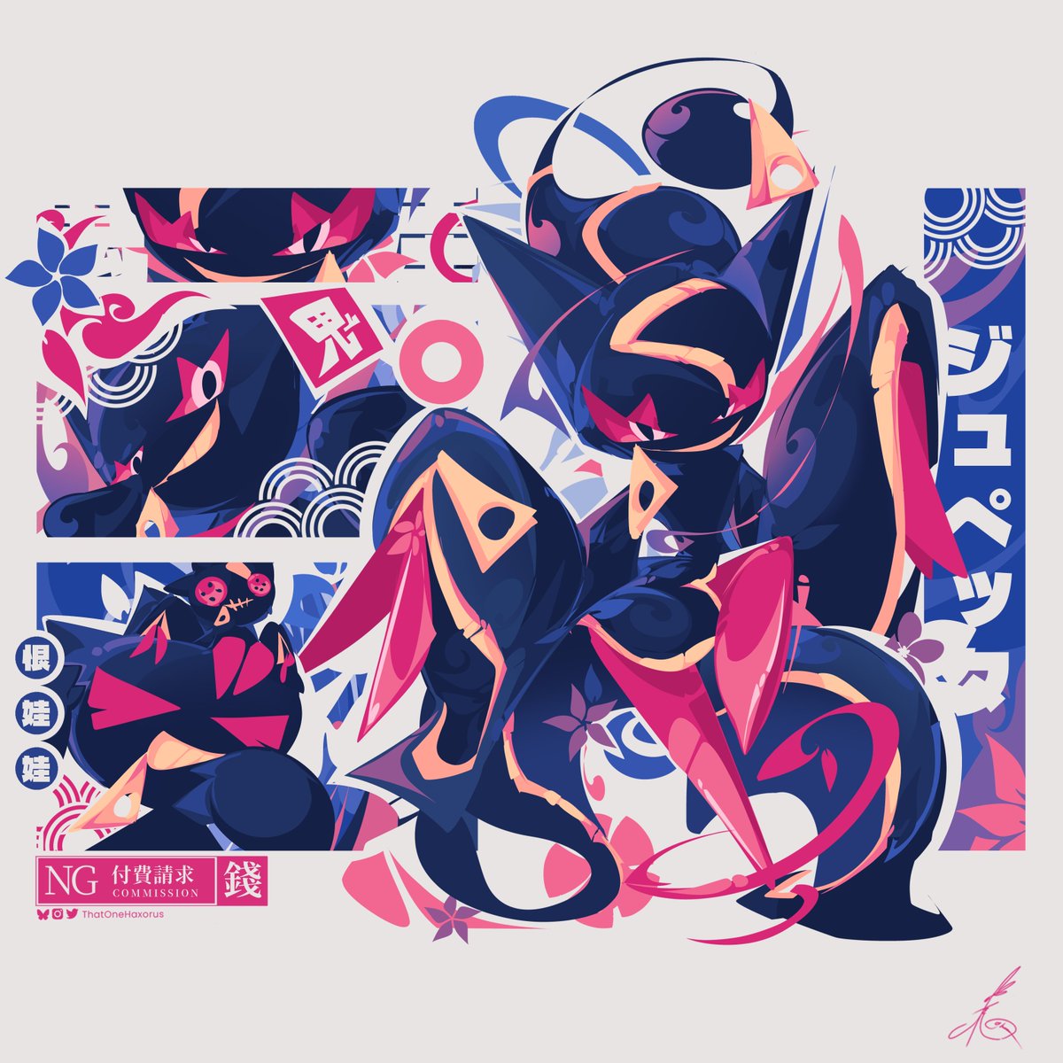 ThatOneHaxorus's tweet photo. Mega Banette  メガジュペッタ https://t.co/dUtvAe51Lh
