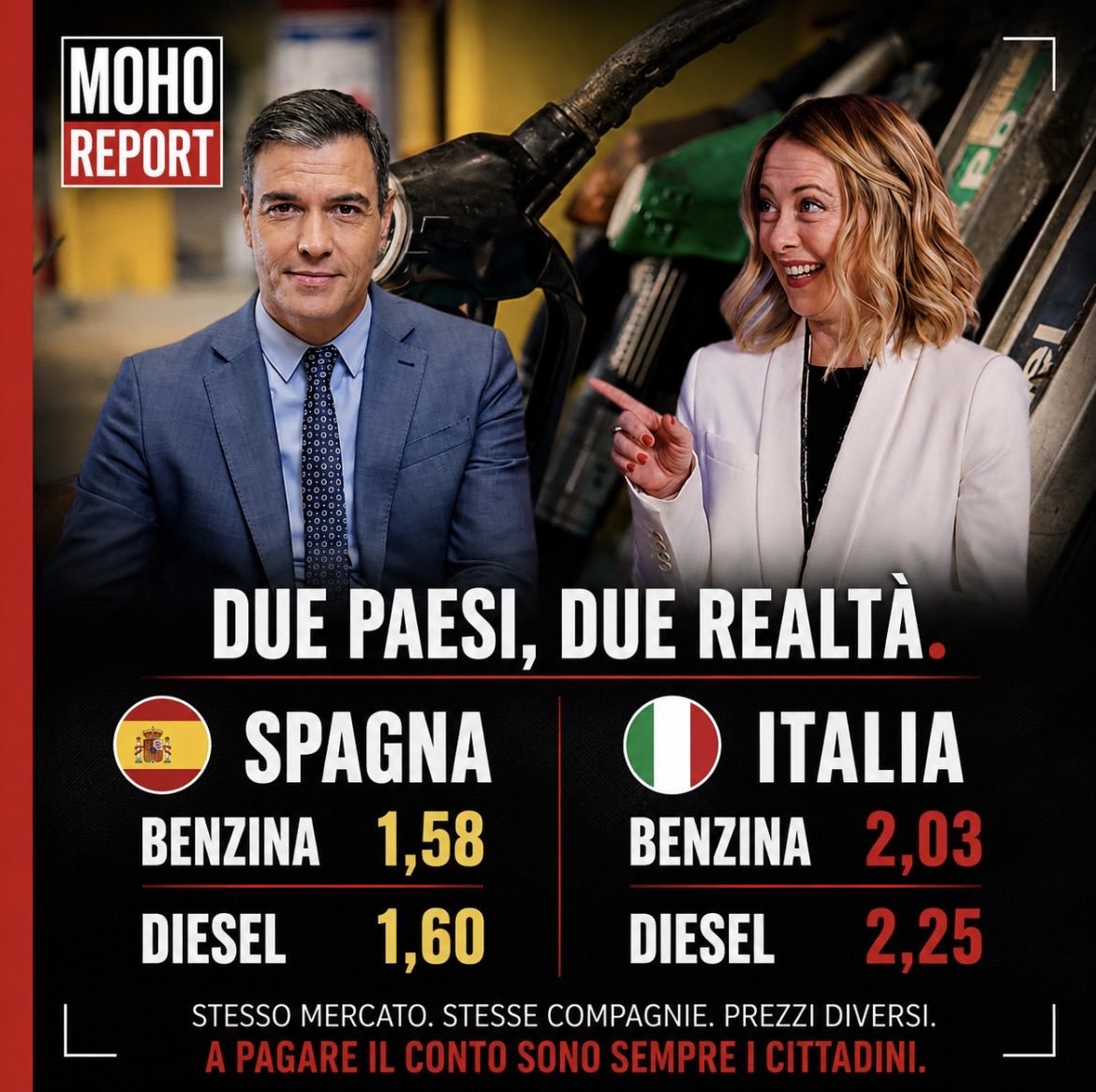 andydemar's tweet photo. @matteosalvinimi Se gli spagnoli osservassero i dati economici di un governo di Destra, per esempio il vostro in Italia, correrebbero a ringraziare @sanchezcastejon 
Basterebbe solo la genuflessione a Trump, ma c'è tanto altro.
Spese x armi Spagna: 2% del Pil
Spese x armi Italia: 5% del Pil https://t.co/fyqTAXiWfX