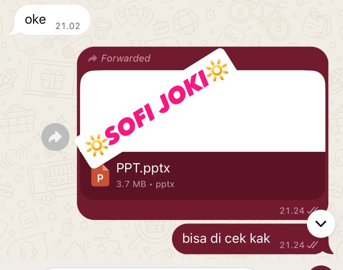 SofiJoki's tweet photo. 🔆OPEN JOKI PPT🔆
https://t.co/XtBUzbDqgp

#zonauangㅤ #zonajoki #tugasmurah #ppt https://t.co/r2Vci2VAIY
