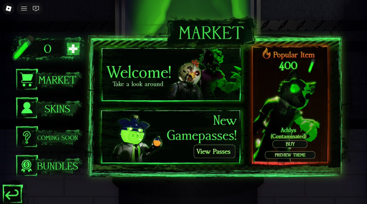 SilverNovaRBLX's tweet photo. Everything shown is subject to change... Menu WIP
#RobloxDev #RobloxPiggy #Piggy https://t.co/5pCsDXjkBZ