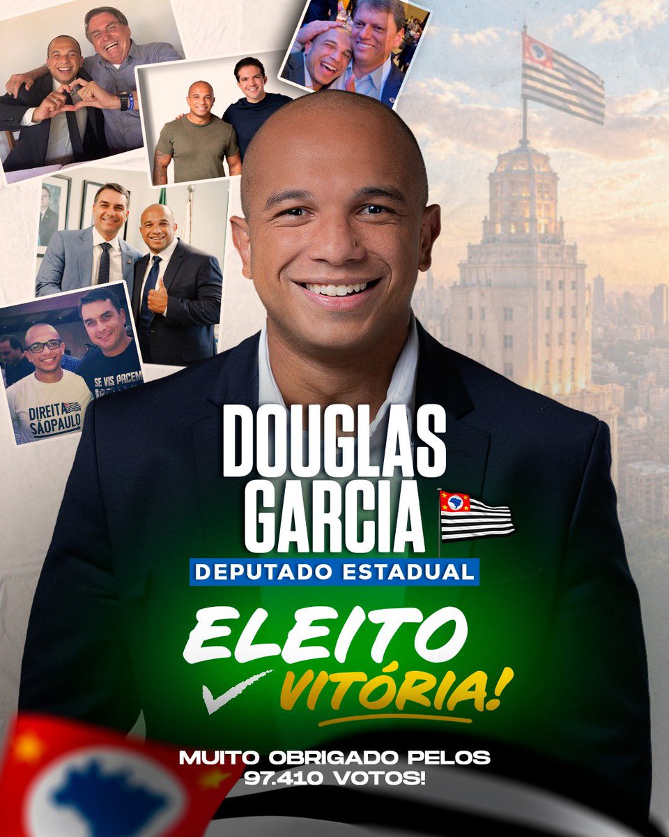 DouglasGarcia's tweet photo. Muito obrigado a todos 💚💛 https://t.co/xwvtGYyHId