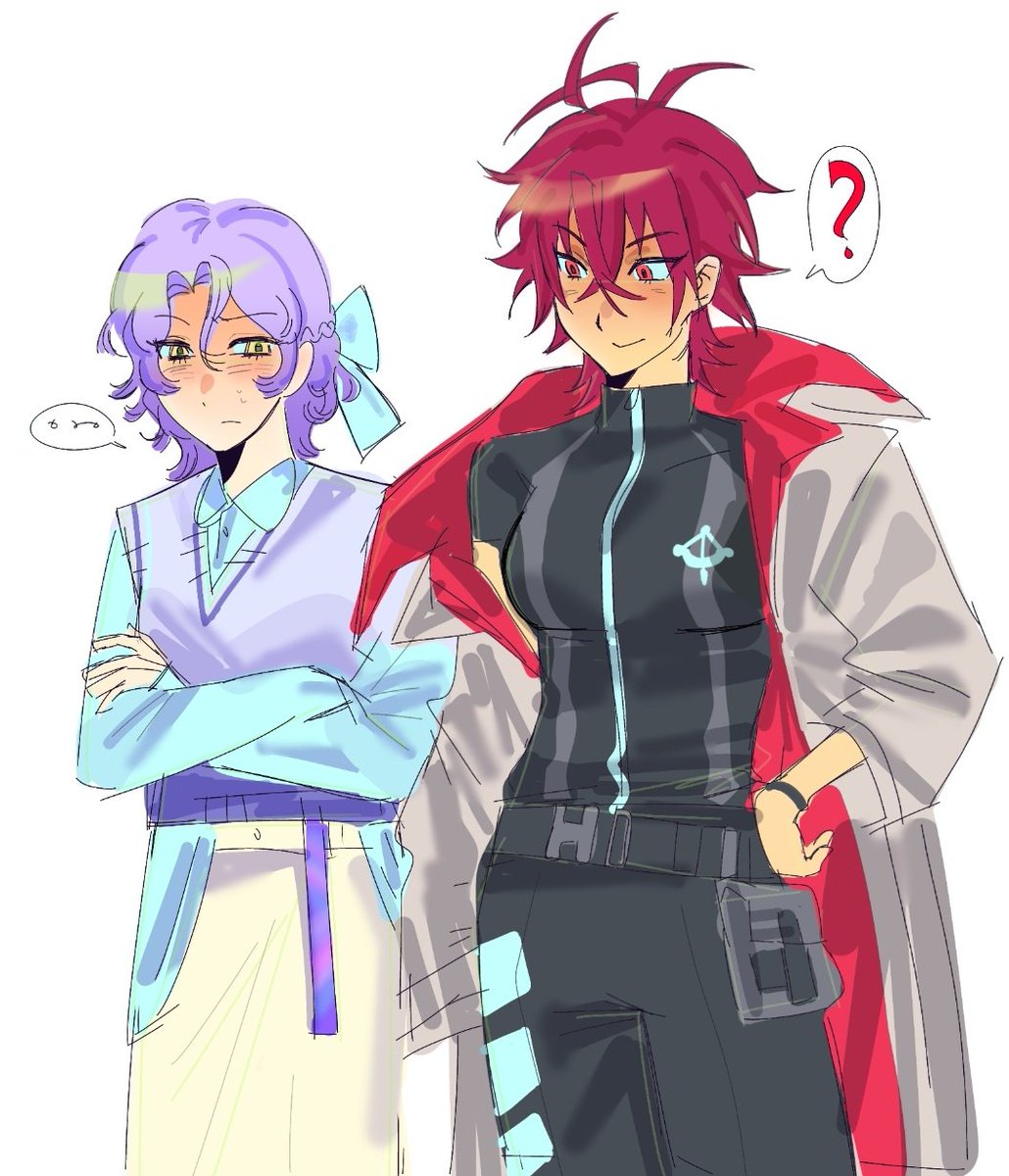 margkerel's tweet photo. Kafuharu feminization ⁉️ https://t.co/QKEX6Jty9r