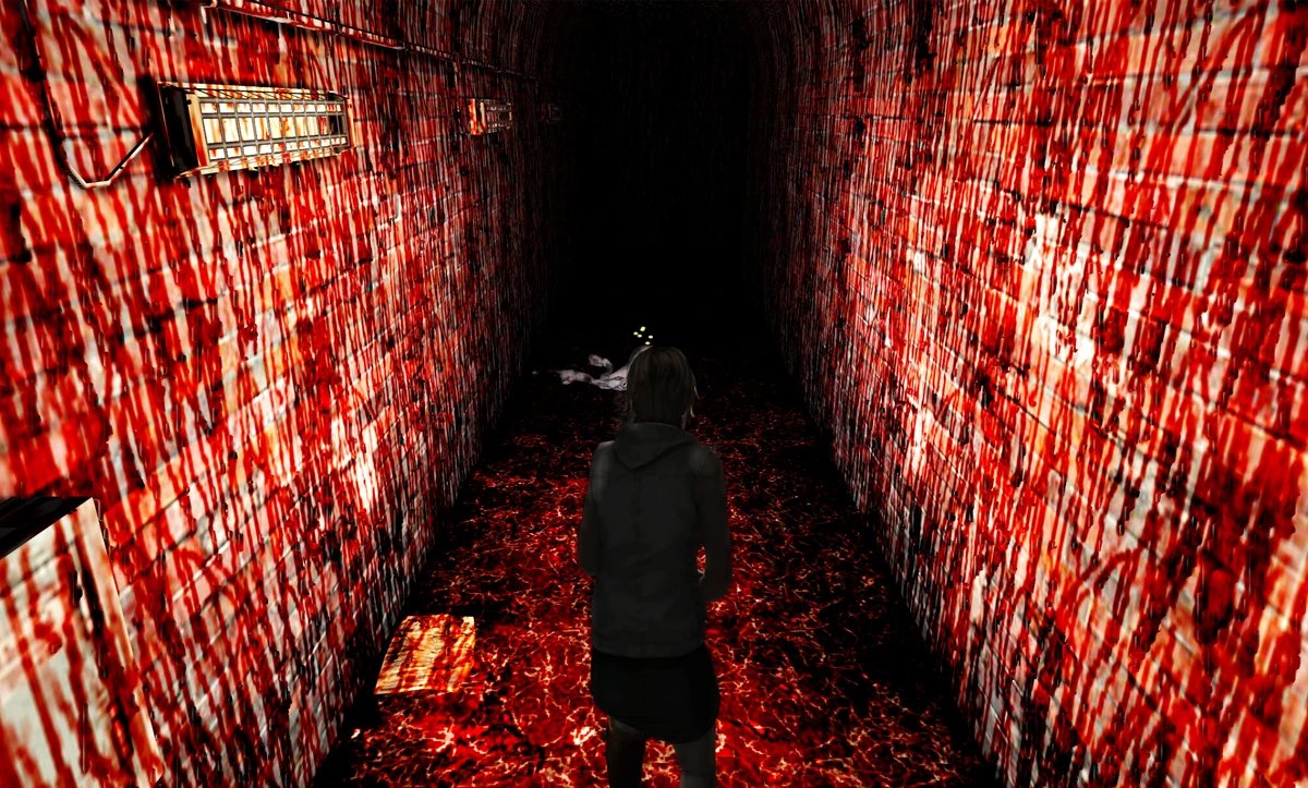 rhinocerosbug's tweet photo. i think men like this should keep their mouths shut about sh3 because if you can’t see the obvious bodily autonomy, menstrual, and growing up themes in the game, you’re just a moron. https://t.co/XDRNLNYf2O
