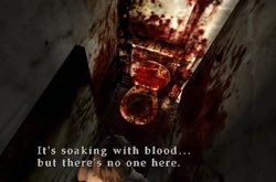 rhinocerosbug's tweet photo. i think men like this should keep their mouths shut about sh3 because if you can’t see the obvious bodily autonomy, menstrual, and growing up themes in the game, you’re just a moron. https://t.co/XDRNLNYf2O