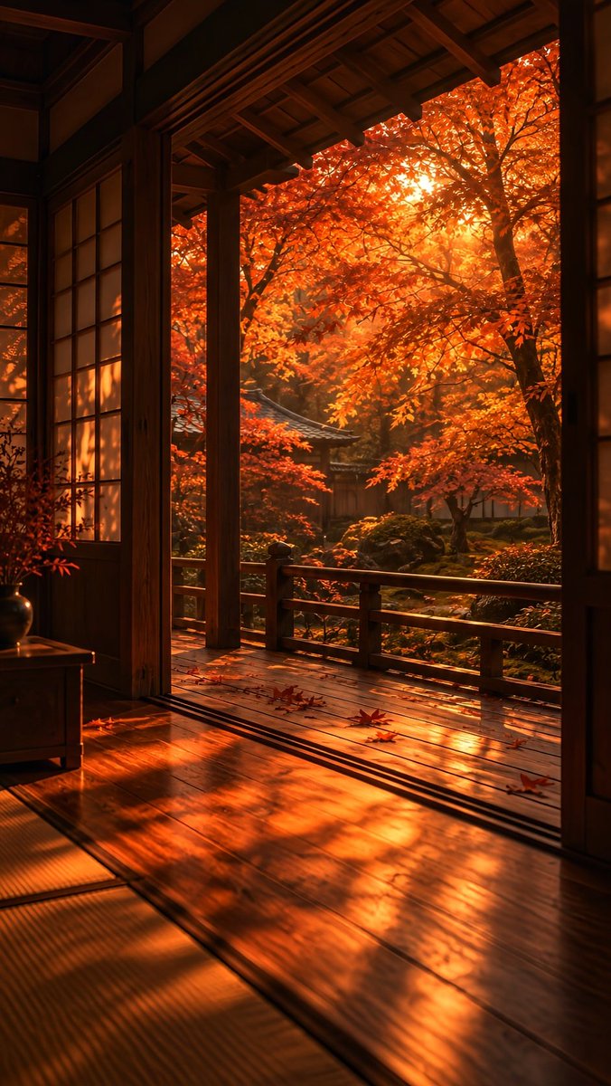 _ai_nature_art's tweet photo. 秋の午後は、何も起きなくてもそれでいい🍁と思える景色が多いです。 https://t.co/m4Sv6PqNqC