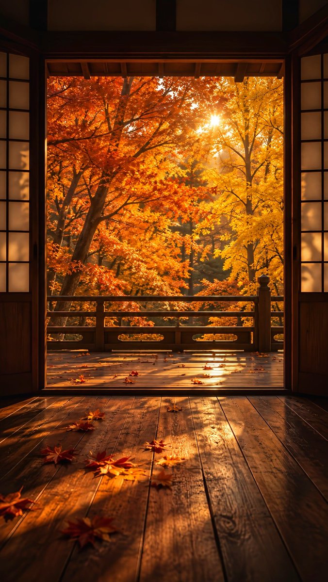 _ai_nature_art's tweet photo. 秋の午後は、何も起きなくてもそれでいい🍁と思える景色が多いです。 https://t.co/m4Sv6PqNqC